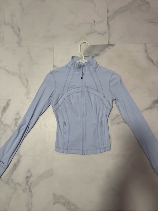 lululemon athletica Jackets & Blazers - lululemon athletica Pale Blue cropped define jacket